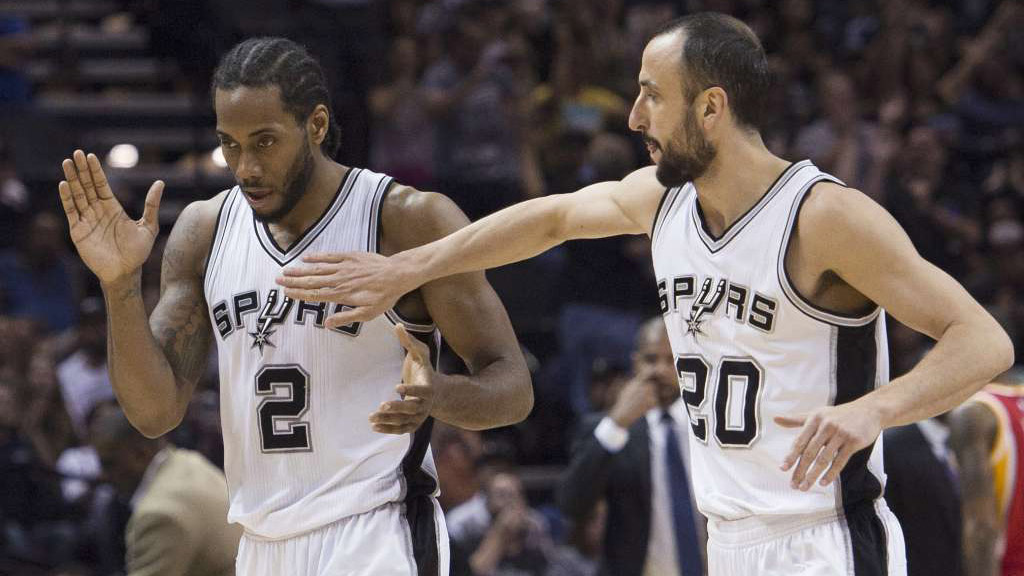 Kawhi leonard store manu ginobili