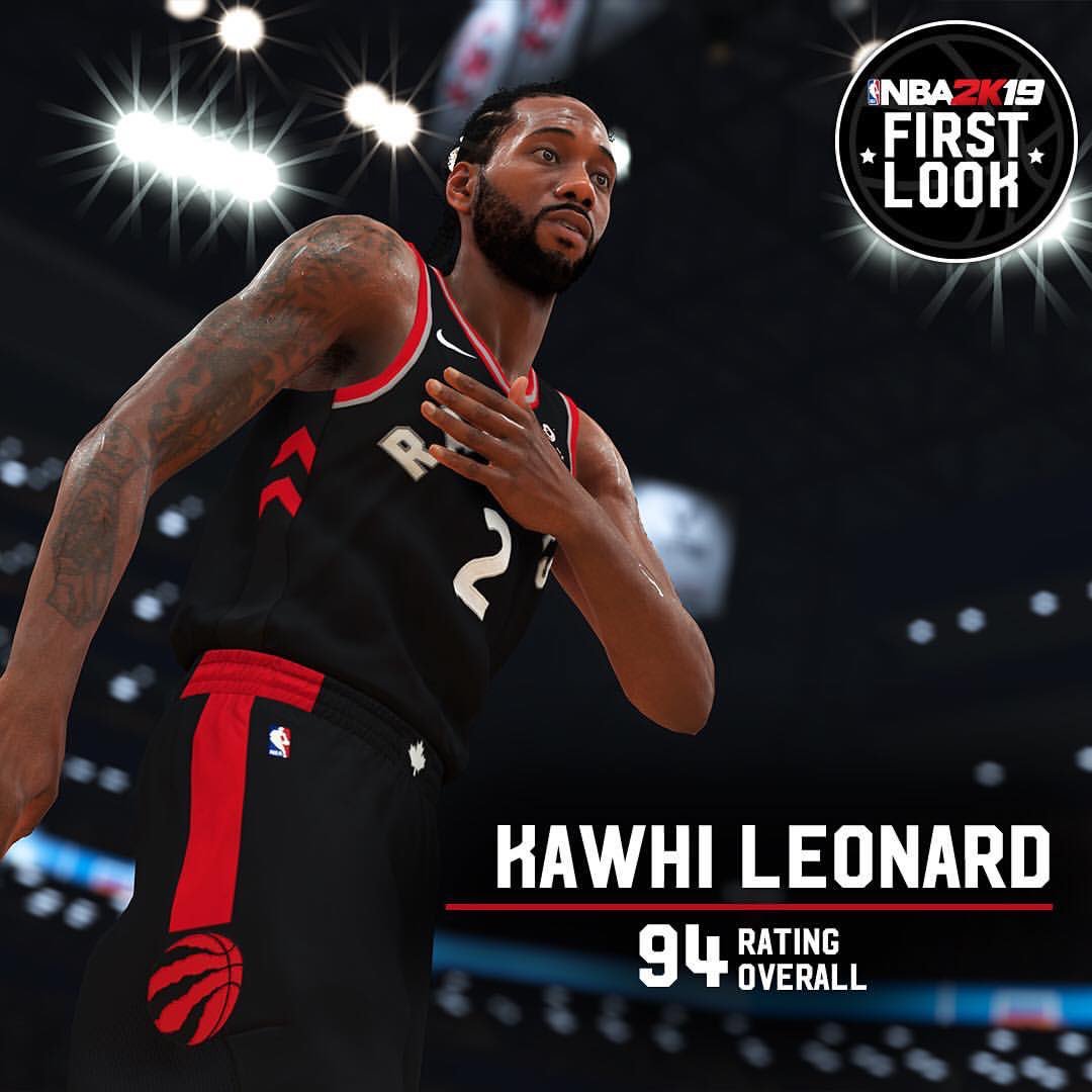 kawhi leonard shoes nba 2k19