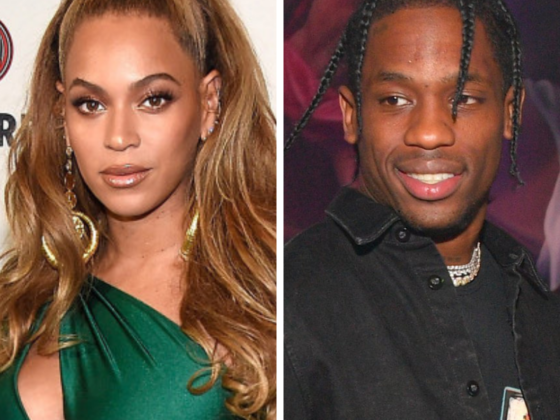 Beyonce and Travis Scott
