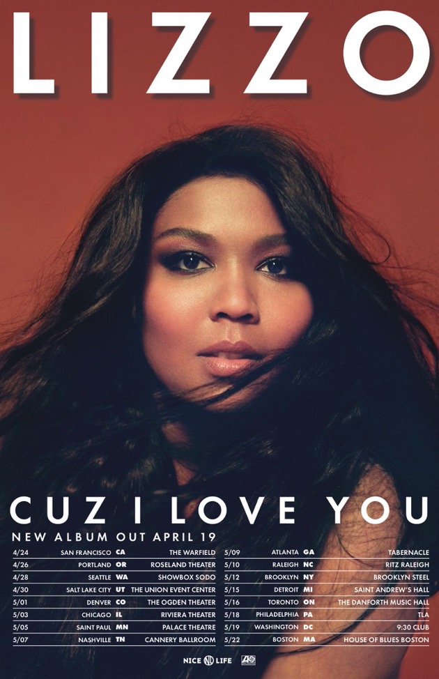 Lizzo CUZ I LOVE YOU