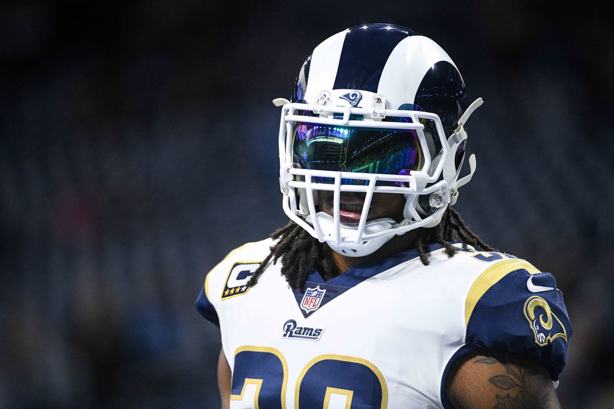 Todd Gurley Signed Los Angeles Rams Speed Pro-Line Helmet - Fanatics  Hologram - Prime One Sports