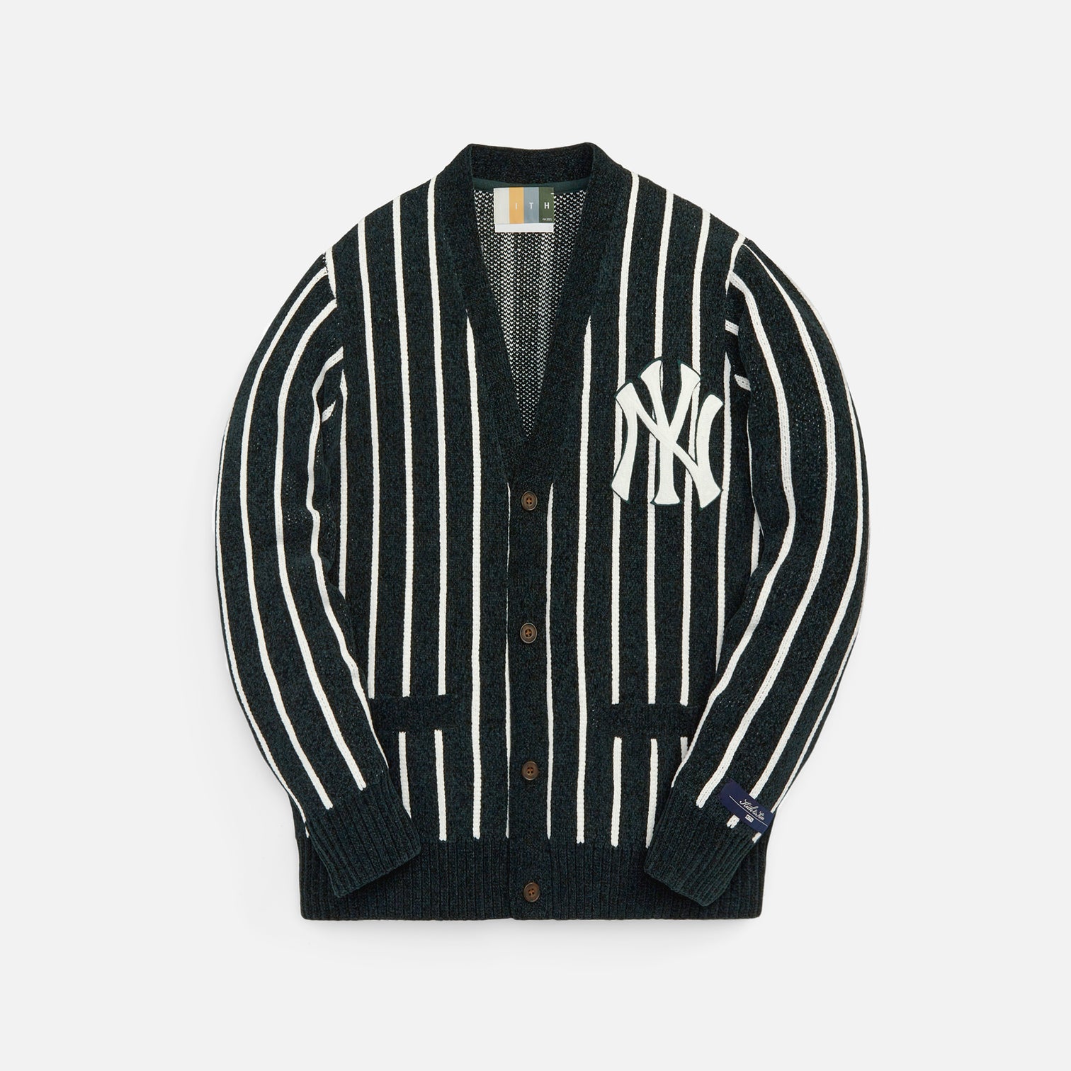 Kith Kids & MLB for New York Yankees Varsity Jacket White Kids