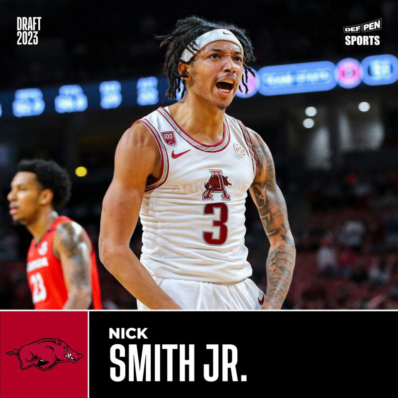 Nick Smith Jr. 2023 NBA Draft Profile (Combine Results, Measurements and  Scouting Report for Arkansas Guard)